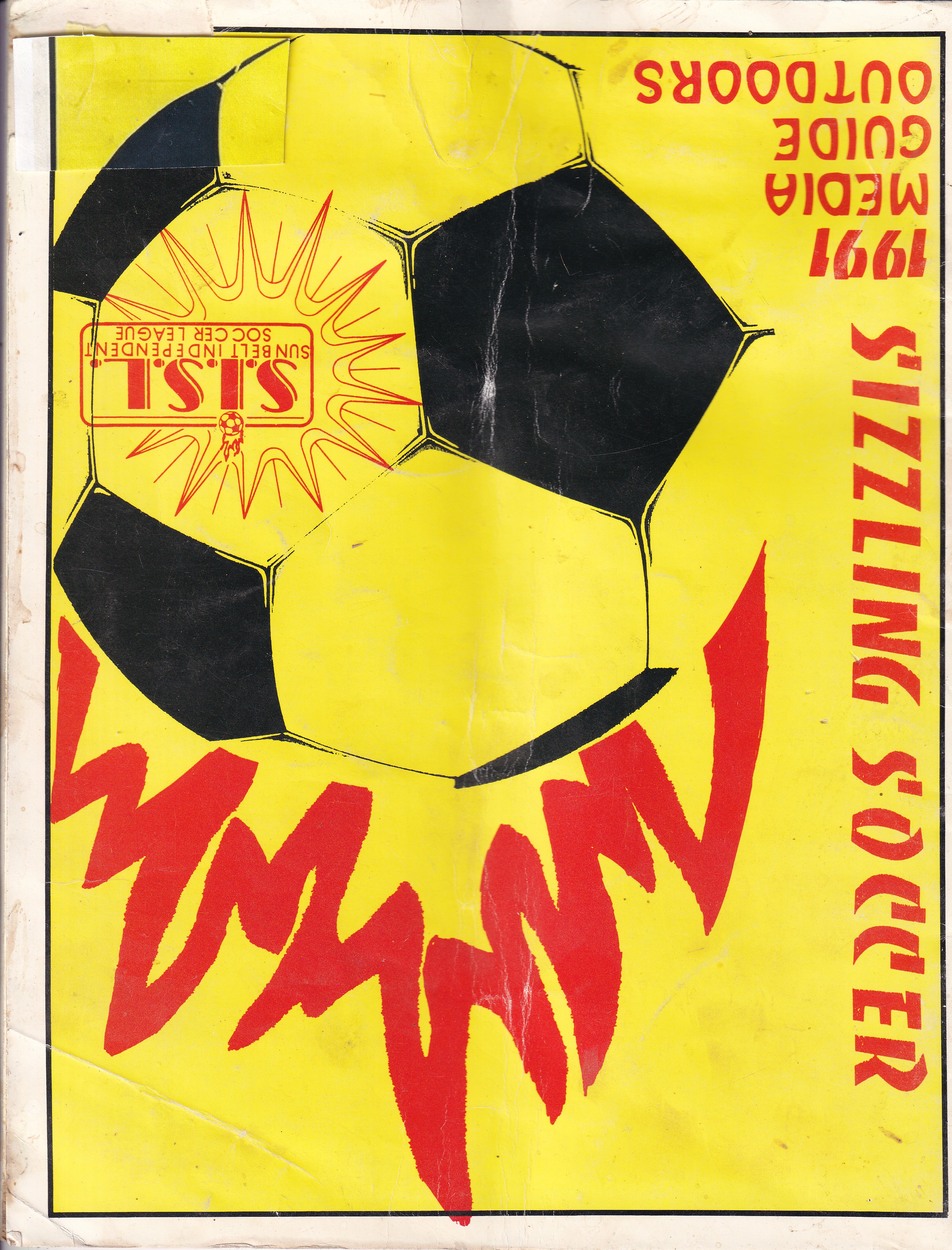 SISL 1991 Media Guide Cover