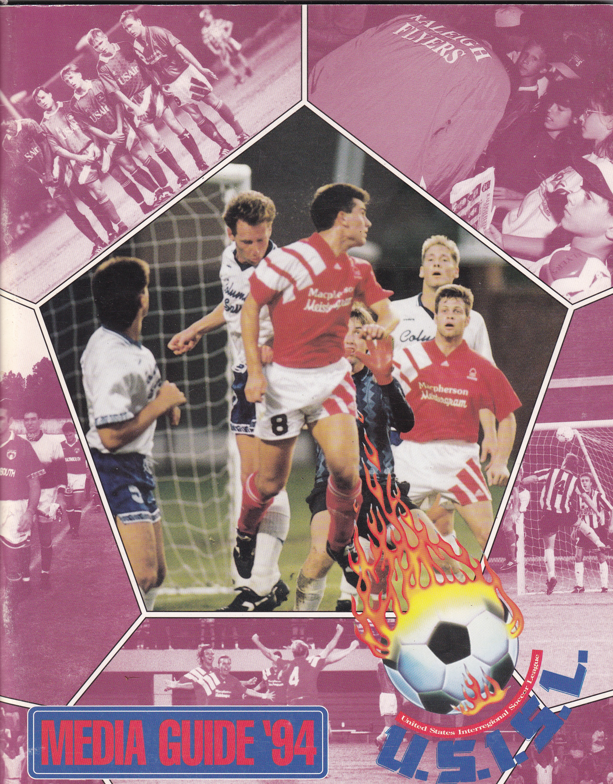 USISL 1994 Media Guide Cover